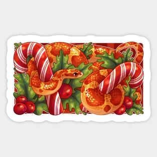 Christmas snake Sticker